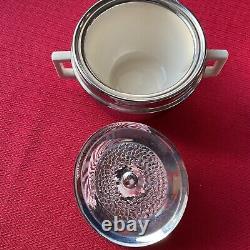 Vintage Heatmaster Set, Teapot, Coffee Pot and Sugar Bowl, insulated covers