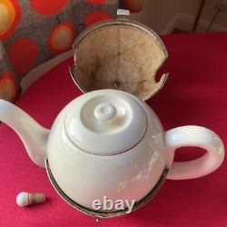 Vintage Heatmaster Set, Teapot, Coffee Pot and Sugar Bowl, insulated covers
