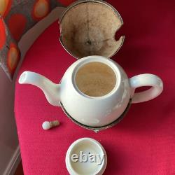Vintage Heatmaster Set, Teapot, Coffee Pot and Sugar Bowl, insulated covers