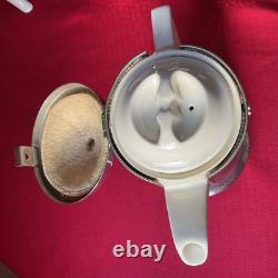 Vintage Heatmaster Set, Teapot, Coffee Pot and Sugar Bowl, insulated covers