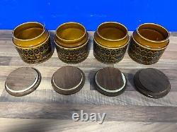 Vintage Hornsea Heirloom Brown Set 23 Pieces 70s Made In England Great Condition
