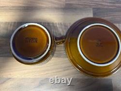 Vintage Hornsea Heirloom Brown Set 23 Pieces 70s Made In England Great Condition