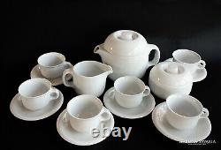 Vintage Hungarian Alfold Saturn iconic coffee set
