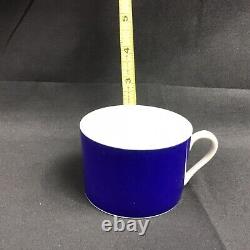 Vintage In Glaze Blue Fitz & Floyd Tea/Coffee Cup Set Of 2
