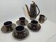 Vintage Iza Coffee Set By J. Wrzesien For Chodziez, Poland, 1950s Set Of 10