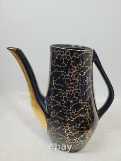 Vintage Iza Coffee Set by J. Wrzesien for Chodziez, Poland, 1950s Set Of 10