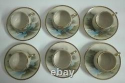 Vintage Japanese Hand Painted'Soko China' Satsuma Porcelain Coffee Set