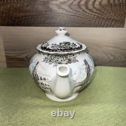 Vintage Johnson Brothers Coffee/tea Set, Made In England EUC
