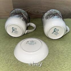 Vintage Johnson Brothers Coffee/tea Set, Made In England EUC
