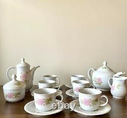 Vintage KAHLA Porcelain Coffee Set 1970 GDR