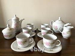 Vintage KAHLA Porcelain Coffee Set 1970 GDR