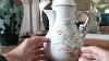 Vintage Kahla Floral China Coffee Pot