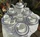 Vintage König.pr. Tettau Bavaria Coffee Set + Dessert Plates