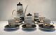 Vintage Lichte Riga German Fine China Porcelain Coffee Tea Set Mcm