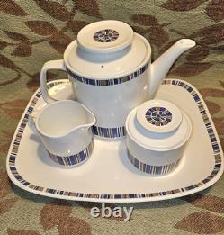 Vintage MCM J&G Meakin Studio Coffee & Tea Service Set