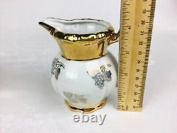 Vintage MITTERTEICH Demitasse Coffee Set Heavy Gilt 26 piece STUNNING Condition