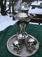 Vintage Manning Bowman & Co Metalware Coffee Electric Percolator/urn Serving Set