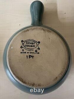 Vintage Manor Green Denby X6 Items Soup Bowls Lidded Jug Coffee Pot Casserole