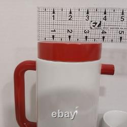 Vintage Melitta Red And White Coffee Set Made In Germany