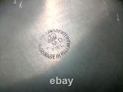Vintage Mid Century Royal Holland Pewter KMD Coffee & Tea Service Set with Tray