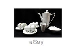 Vintage Mid Century coffee set by Hans Achtziger for Hutschenreuther Selb