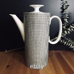 Vintage Midcentury Modern Thomas Rosenthal ONYX Grey Coffee Pot set