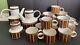 Vintage Midwinter Stonehenge Earth Coffee, Tea, Sugar, Mugs, Bowls 19-piece Set