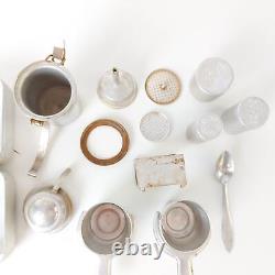 Vintage Mini Espresso Coffee Maker Set for Camping SPORT PRESSO 1950s