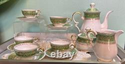 Vintage Mitterteich Bavaria Tea Coffee Pot Set Cups & Saucers + Sugar & Creamer