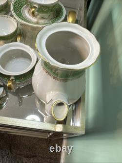Vintage Mitterteich Bavaria Tea Coffee Pot Set Cups & Saucers + Sugar & Creamer