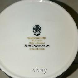 Vintage Mod. Wedgwood Coffee Pot with Cream & Sugar Set by Susie Cooper Design