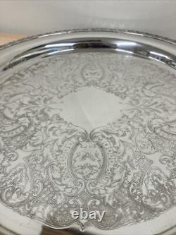 Vintage Oneida (USA) Silver Plated Coffee / Tea Serving Set Tray Pot Bowl Jug