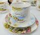 Vintage Paragon Cliffs Of Dover Tea Coffee 15 Pc Set Cups Plates Saucers Sugar