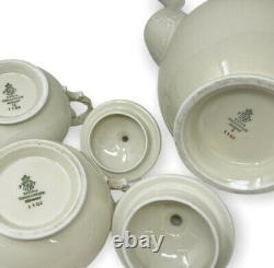 Vintage PT Bavaria Tirschenreuth Germany Coffee Pot, Sugar Bowl & Creamer Set