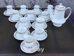 Vintage Paragon Belinda Coffee Set With Coffee Pot. 35 Pcs