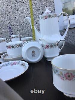 Vintage Paragon Belinda Coffee Set With Coffee Pot. 35 Pcs