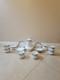 Vintage Paragon Boniston Gold, Blue And White Colored China Tea/coffee Set
