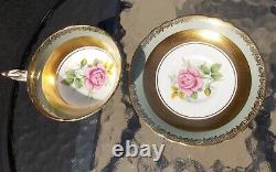 Vintage Paragon by Appointment To HM The Queen Rose Tea Coffee Cup & Saucer Set