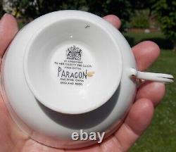 Vintage Paragon by Appointment To HM The Queen Rose Tea Coffee Cup & Saucer Set