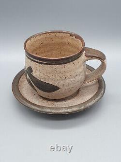Vintage Part Coffee Set ROBERT TINNYUNT Trelowarren Pottery St Ives