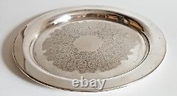 Vintage Paul Revere Productions Silver Plated Tea Set Hand Engraved, England