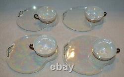 Vintage Phoenix China Lusterware Tea Coffee Set Cecho Slovakia Gorgeous