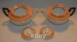 Vintage Phoenix China Lusterware Tea Coffee Set Cecho Slovakia Gorgeous