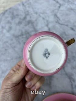 Vintage Pink Tea / Coffee set, 12 piece