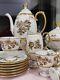 Vintage Pirkenhammer Cezch, Embossed, Pedestal Coffee Set. Absolutely Stunning