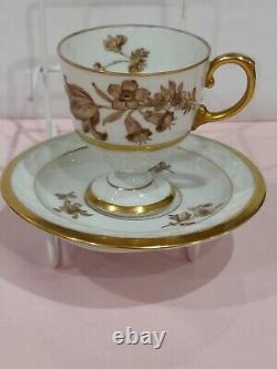 Vintage Pirkenhammer Cezch, Embossed, Pedestal Coffee Set. Absolutely Stunning