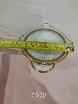 Vintage Pirkenhammer Cezch, Embossed, Pedestal Coffee Set. Absolutely Stunning