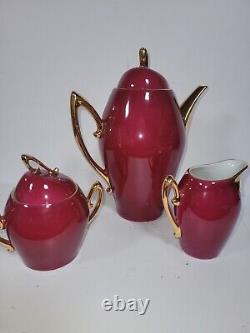 Vintage Pm And M Porcelain Bavarian Mcm Coffee Set B14