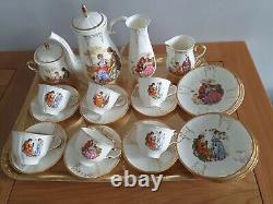 Vintage Porcelain Coffee set MADONNA 22 pcs