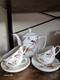 Vintage Porcelain Tea Set Dinasty Fine Bone China